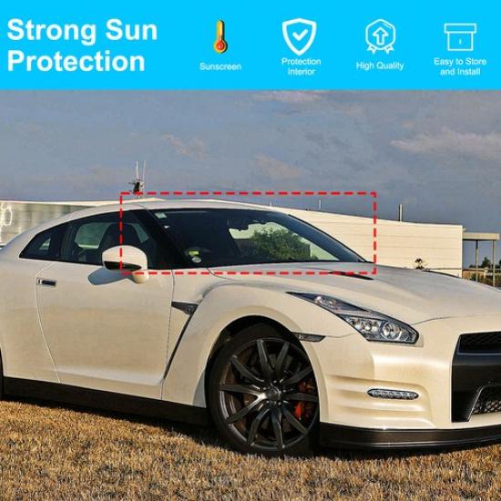 Car Sun Shade Windshield Window Sunshade Cover For Nissan GTR R35 2008-2016
