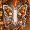 Graduation Money Gift Box Acrylic Butterfly Cash Ornament, Christmas Halloween Holder with Clear Rolled Bill Storage Container Compartment,