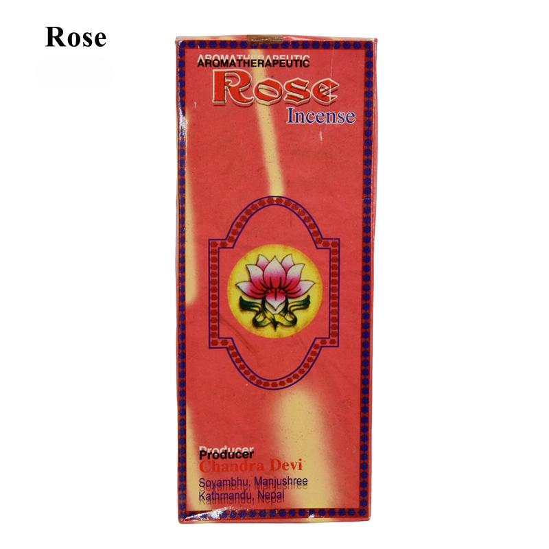 30sticks/Box Natural Stick Incense Nepalese Monkey Temple Tibetan Incense Sandalwood Jasmine  Indoor Air Purification Joss Stick