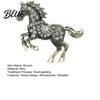 Horse Lover Gift Idea Brooch Retro Style Sparkling Rhinestones Alloy