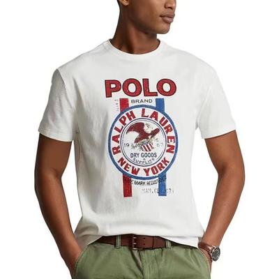 2025 New Fashion Casual Sports Loose T-Shirt Classic Printing Pattern Street Outdoor Unisex Trend Fashion Top Short Sleeve