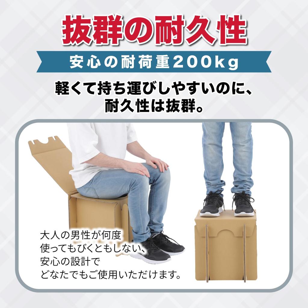 Made with Portable Emergency Disaster Shelf Includes Gloves Uses Cardboard Toilet Safe, Japanese-made Coagulant S-Marukun Toilet, Toilet, Toilet,