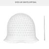 Gorro para Mechas Reutilizable de Silicona Gorro para Mechas Gorros Pull Through para Teñir el Cabello Gorro para Frosting con Gancho