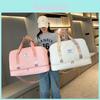 Chic Vintage Style Nylon Travel Tote Bag With Spacious Storage For All Occasions