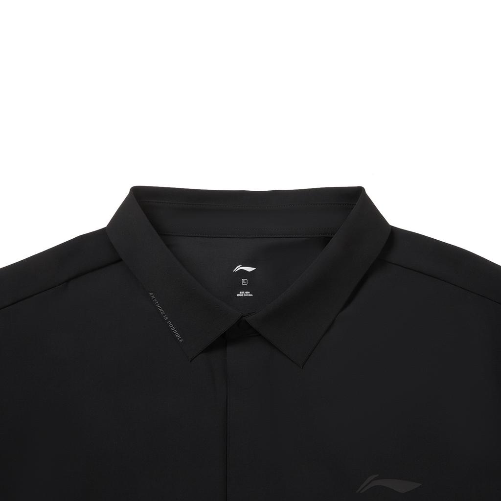 Li-Ning Minimalist Casual Versatile Sports Polo Shirt Men tops APLW465-4