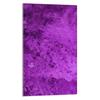 TAGLIERE IN VETRO 30x52 Viola