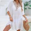 New beach skirt hot-selling lace splicing beach swimsuit with bikini blouse