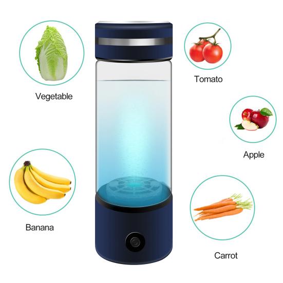 Vodíkový generátor lahví na vodu 300ml dobíjecí vodní kelímek na vodu Vodíkový stroj na láhve na vodu Přenosný elektrolýzový stroj pro domácí kancelářské cestování