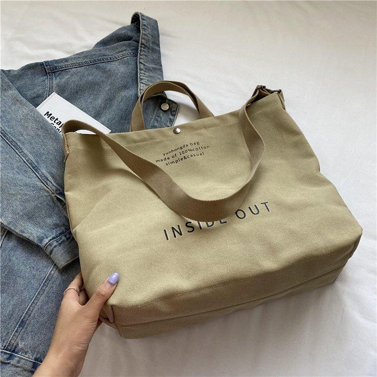 High Quality Women Bag Large Big Capacity Casual Tote Handbag  Shoulder Bag Men Canvas Crossbody Ladies Hand Bags for Couple Sac