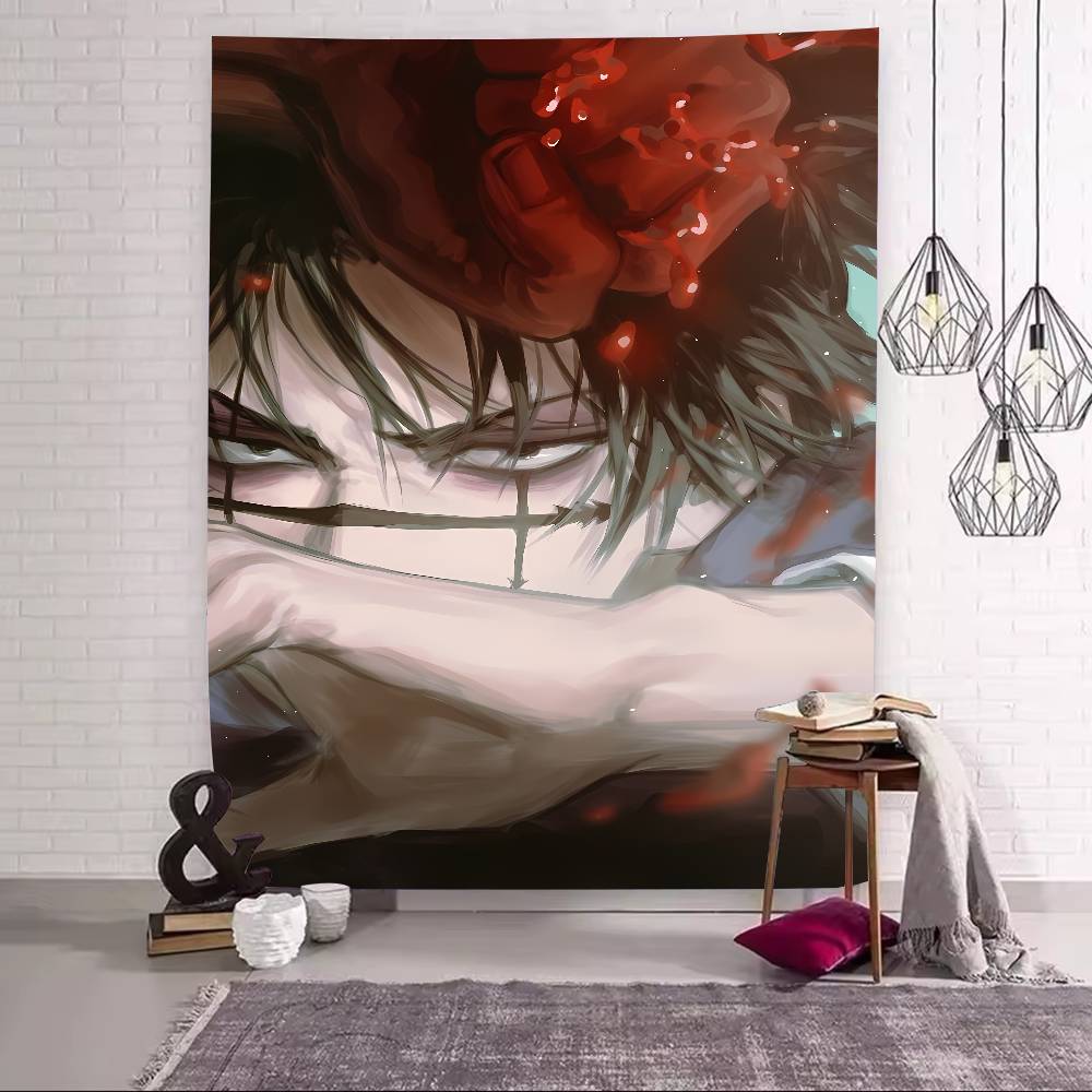 Popular Anime Cool Choso Tapestry Decoration Bedroom Dormitory Background Cloth Holiday Home Party Living Room Club Tapestry
