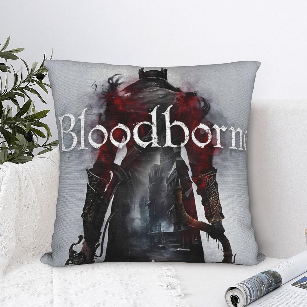 Hunter in Yharnam For Gamers Bloodborne Pillow Case Soft Pillow Cover For Wedding Party Home Decor Kawaii Pillowcases