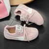 Big Head Ugly Cute Agan Shoes Women Leather Shallow Mouth De Training Shoes Lightweight Breathable Sports Casual Shoes