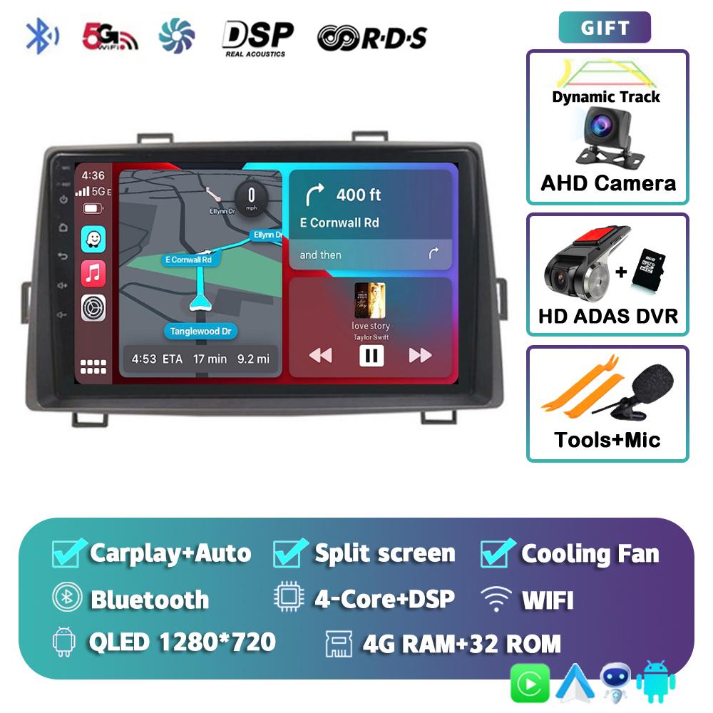 Android 14 Car Radio For Toyota Noah Voxy 2007 2010 2011 2012 2013 Car Radio Navi Multimedia Player Stereo GPS Carplay No 2din