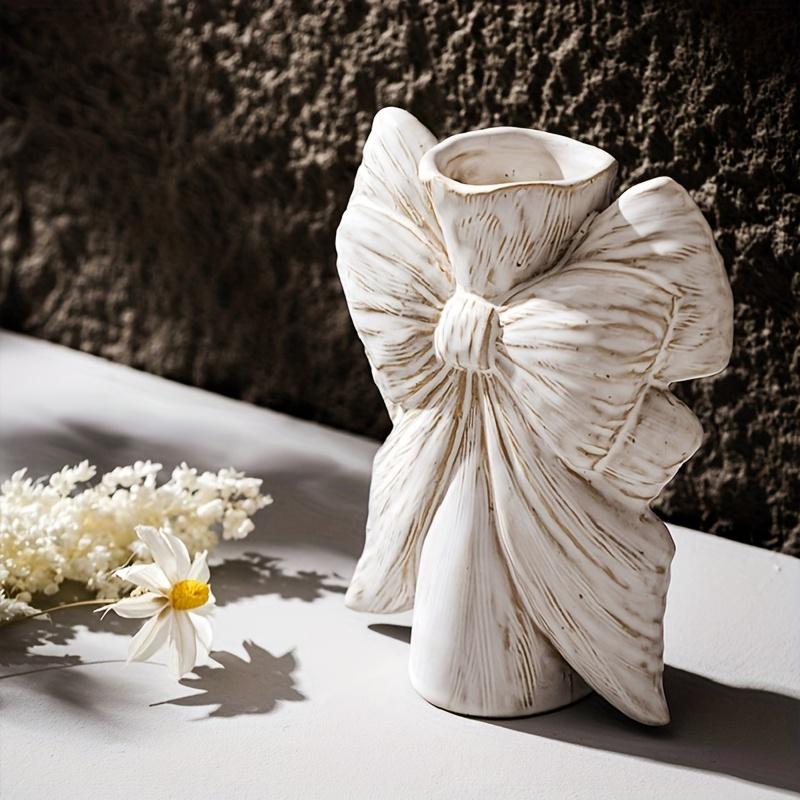 European Ceramic Vase White Luxury Creative Hydroponic Flower Holder Home Decor Gift Box