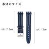 ZHUOLEI Swatch Watch Strap, 17mm/19mm [Includes 3 Spring Bars, Spring Bar Remover, and Box] (A-Blue, 19mm)