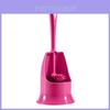 Toilet Brush Set With Long Handle Pvc Soft Bristles For Bathroom Cleaning And Hygiene