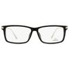 Omega Men S Rectangular eyeglaSSeS Om5014 001 Black Ruthenium 58mm 001