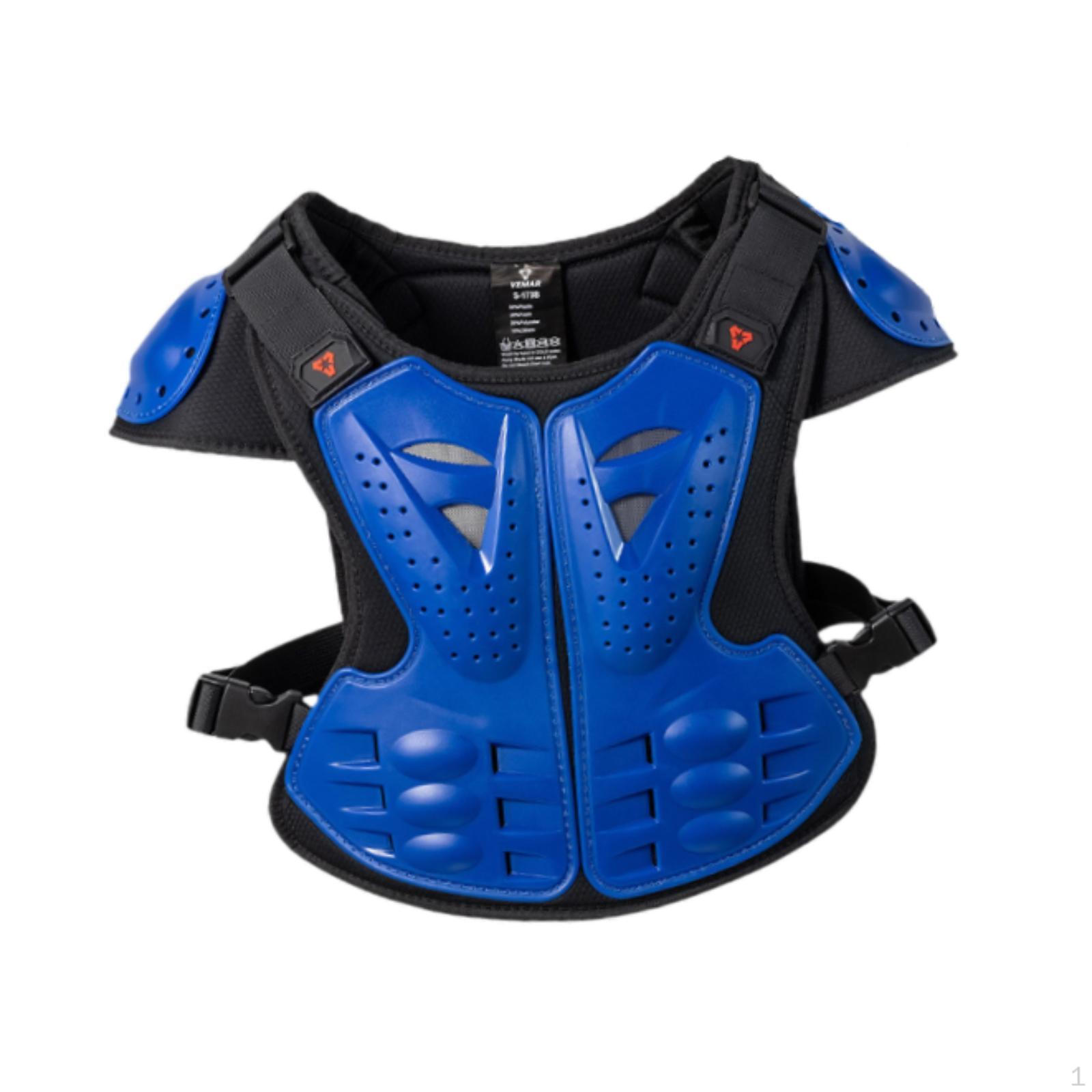 

Жилет для тела, Защита груди, спины, плеч для велоспорта синий