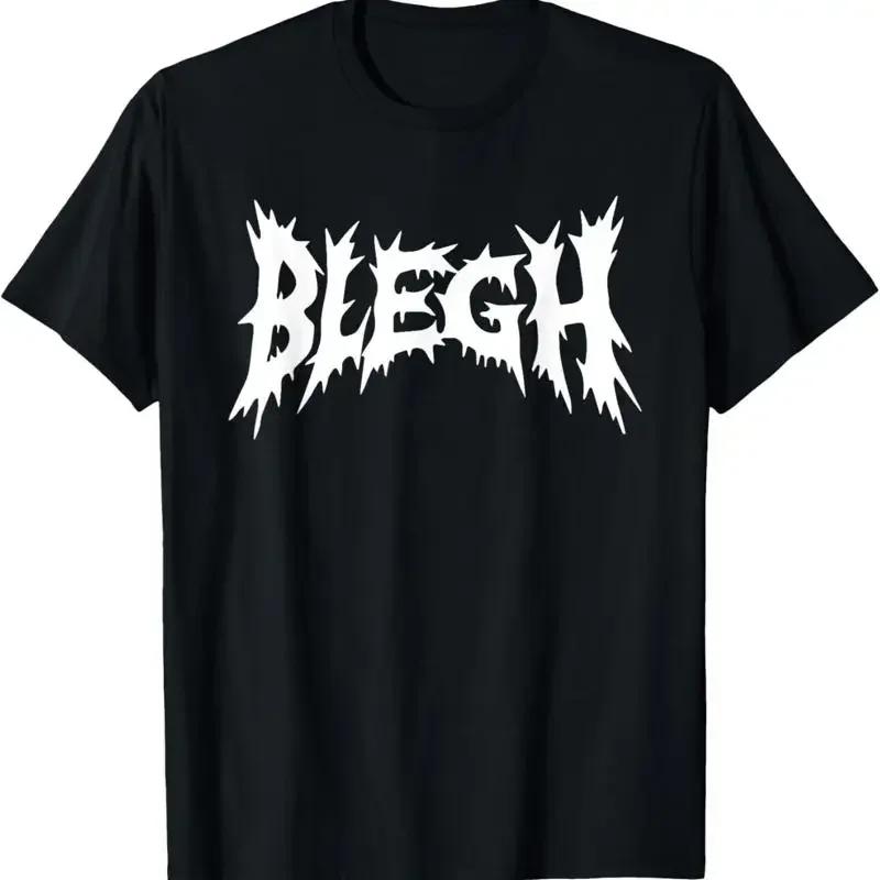 Новая Лимитированная Blegh Deathcore Death Metal Смешная Тяжелая Футболка S разноцветный