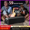 "S9Pro High-Power Portable Bluetooth Speaker with Heavy Bass and TWS Connectivity"