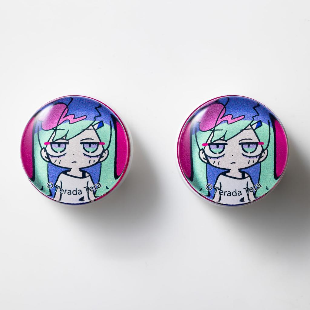 Wizard Room Colorful Freak Terada Tera Collaboration PS4 PS5 Switch Pro Controller Compatible Design (Convex, A)