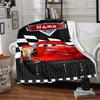 Custom Name McQueen's Race Day blanket for Couch & Bed, Plush Cozy Fuzzy Blanket Super Soft & Warm Blankets for Fall and Winter. 0908470