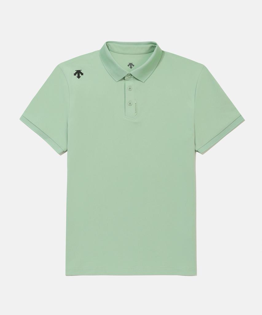 DESCENTE Tough Polo Short Sleeve T-Shirt Green Sr323Ups71 (B Type)