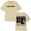 Rapper GERA MX Tour Album 2026 Graphic Tshirt Unisex Women Fashion Tshirts Casual pure Cotton Gothic Punk Tshirts Streetwear