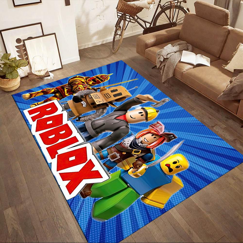 Rolling Blocks Adventure Square Rugs Are a Great Choice for Living Rooms, Bedrooms, Home Décor, and As Gifts.
