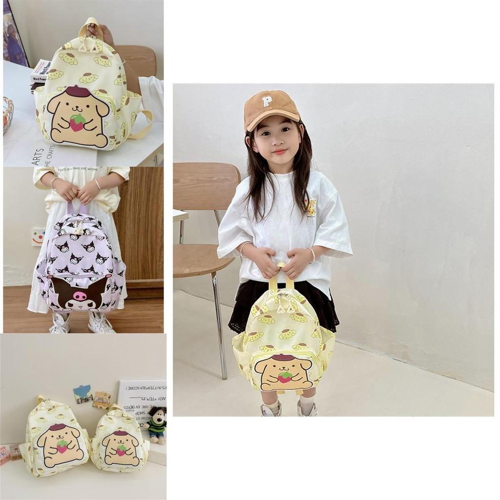 New Arrival Kids Backpack Cartoon Style Nylon Material Anti-theft And Load-reducing