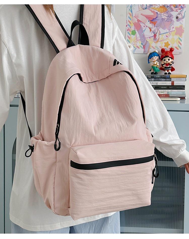 Rucksack für Damen im koreanischen Stil - Frische, einfache Schultertasche für Oberstufen- und Hochschulstudentinnen