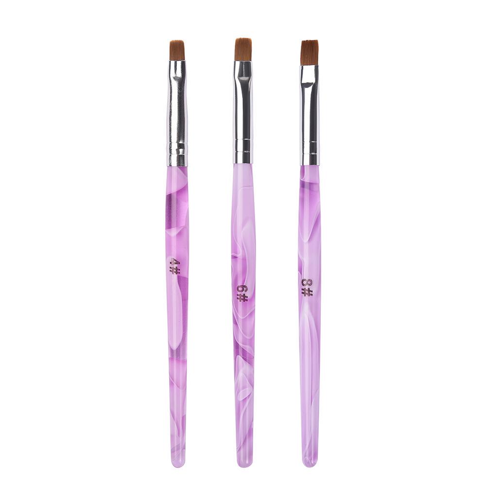 kads Acrylic Nail Art Brush Set UV Gel Painting Brushes Nail Brush Kit Drawing Gel Brush Nails Art Pen Tools Liner Dotting Pen