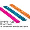 Multi Stage Yoga Stretch Band Latin Dance Stretch Band Correct Posture 8 Grid Elastic Band Digital Band Pose Band