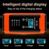 6V 12V 6A Car Battery Charger Universal Smart Fast Charge Cycle GEL Lead-Acid Charger Auto Motorcycle Pulse Repair LCD Display