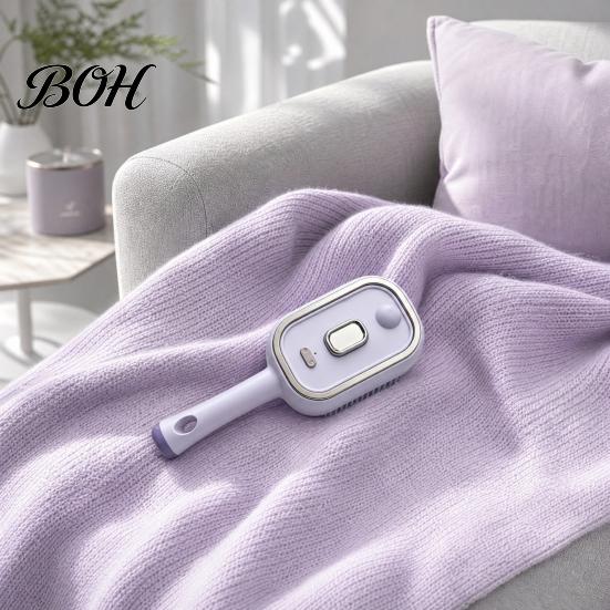 Electric Hair Comb Steam Brush with Essence & Measuring Cup, Rechargeable Anti-Static Scalp Static Reducing Massager Spray Brush, Frizz Control