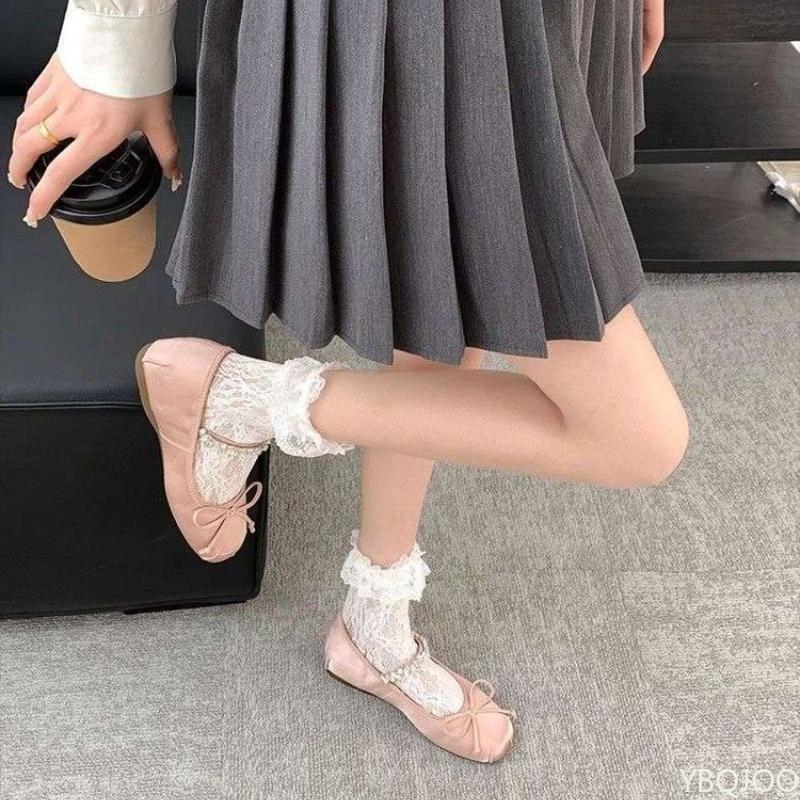 2025 casual comfortable summer fashion women's shoes simple a breathable ballet flat shoes outdoor women's versatile sandals