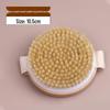 Boar Bristle Double-Sided Back Scrubber Brush with Wooden Long Handle