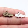 Shoes High Heel Fashion Charm Antique Bronze Zinc Alloy Jewelry Making Supplies for Women Earring Charms Handmade