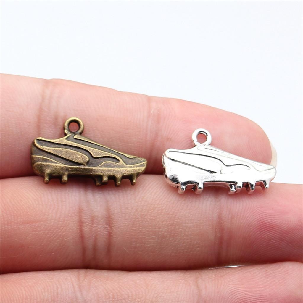 Shoes High Heel Fashion Charm Antique Bronze Zinc Alloy Jewelry Making Supplies for Women Earring Charms Handmade