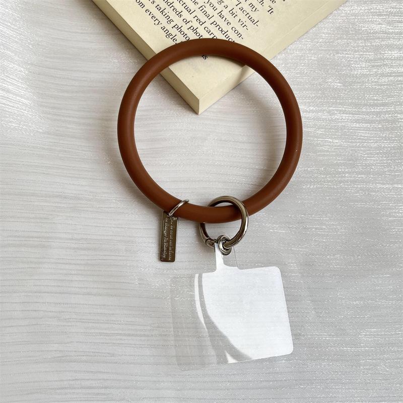 Universelles Silikon-Armband mit Schnalle für Handyhüllen, Anti-Sturz-Riemen, Schlüsselanhänger, Anhänger und Anti-Verlust-Seil