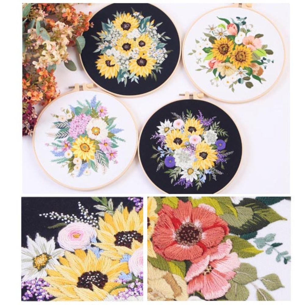 3D DIY Embroidery Kits Handmade Embroidery Stitching Kits New Embroidery Kits Sewing Craft