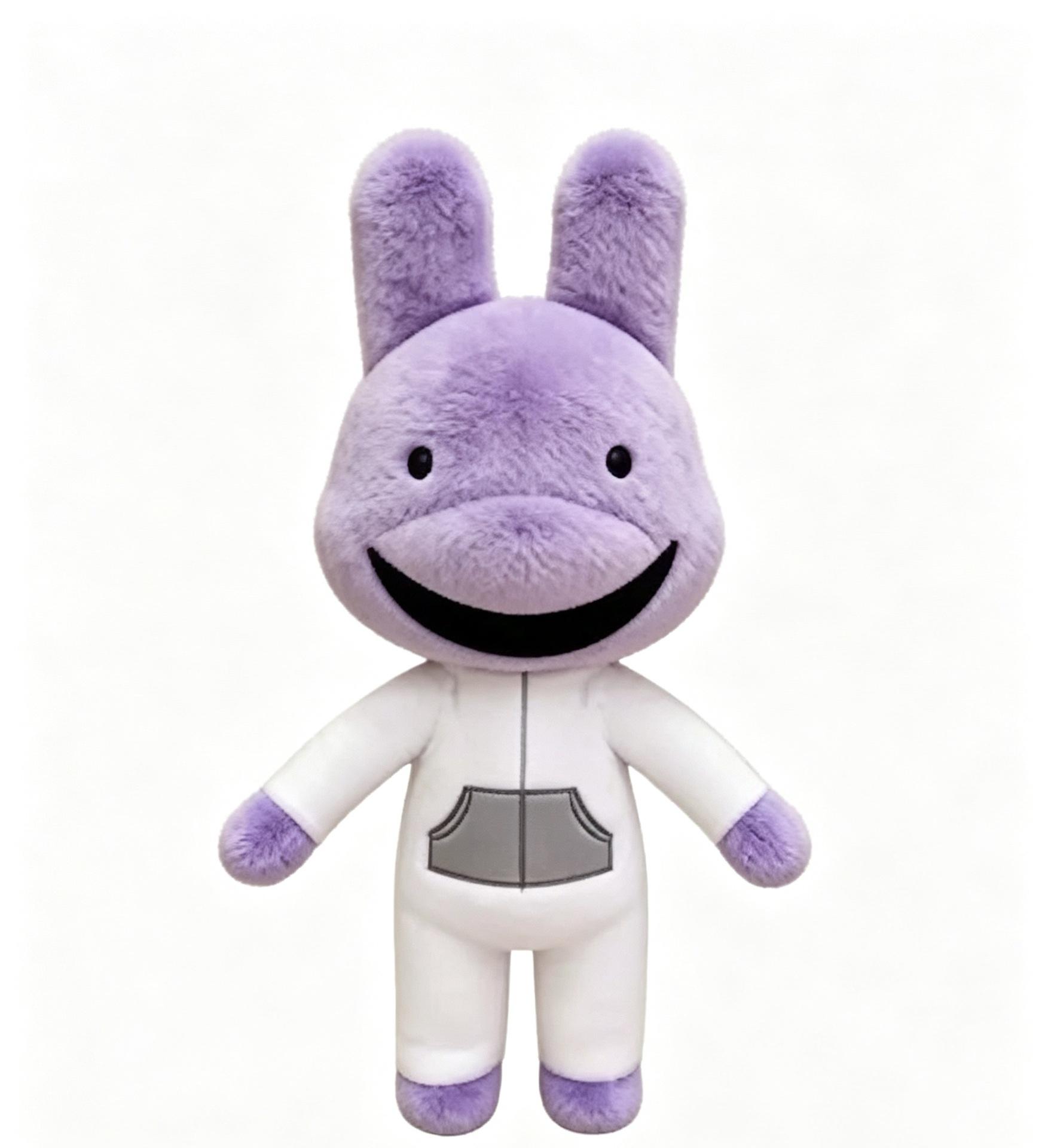 Horror Dierenziekenhuis Blauwe Hond Pluche Speelgoed Zachte Knuffel Pop Cartoon Figuur Verzamelaar Voor Volwassenen Fans Woondecoratie Schattig Cadeau gray