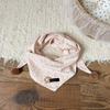 Soft Skin-Friendly Neck Warmer Double Pom Pom Neckscarf Adorable Kid Triangle Scarf  Daily