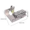  Sewing Machine Foot Attachment Flatbed Machines Double Layer Ruffling Presser Foot Adjustable Width For Straight Seams