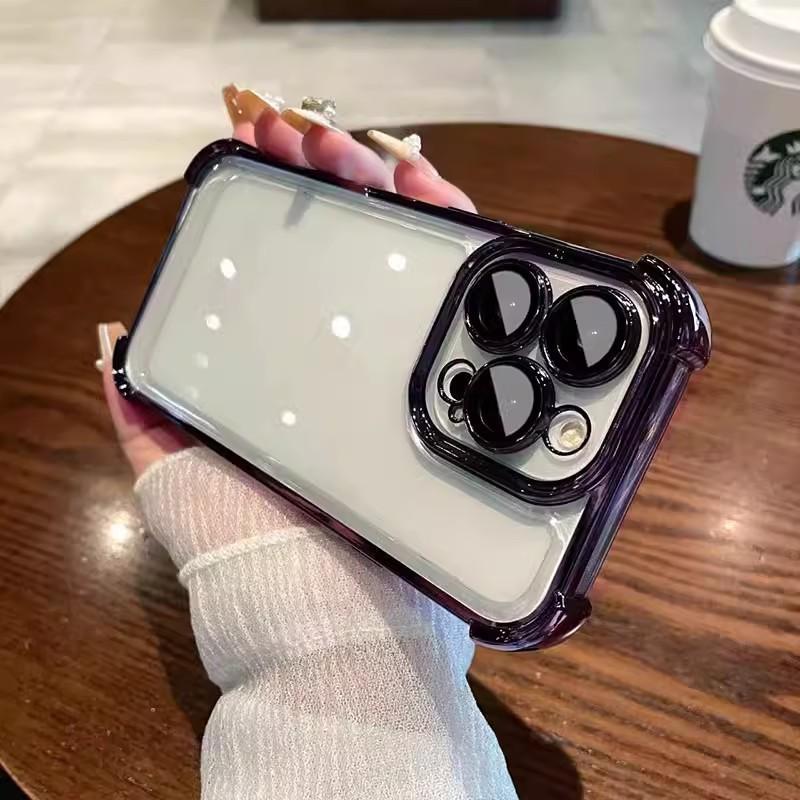 

Полностью закрывающая пленка для объектива, чехол для мобильного телефона Apple 16 с воздушными подушками на четырех углах, подходит для iPhone 14, противоударный защитный чехол 13 ProMax iphone 16PROMAX