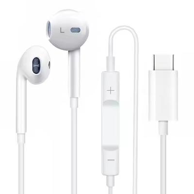 Type C USB C Headphones Earphones Wired Earbuds for Samsung for Iphone for Huawei