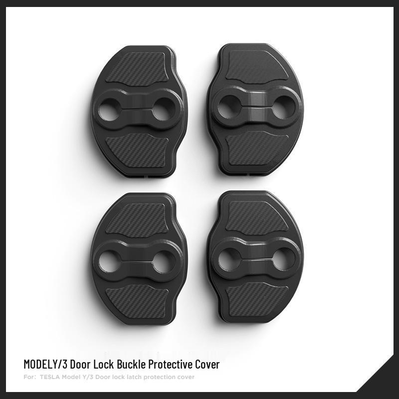 Tesla Model Y/3 Door Lock Buckle Protective Cover