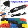 164/328/560/1120Pcs Heat Shrink Tubing Kit Hot Air Gun Heat Gun with Heat Shrink Tube EU US 110V 220V Heat Shrink Tubing Kit 2:1