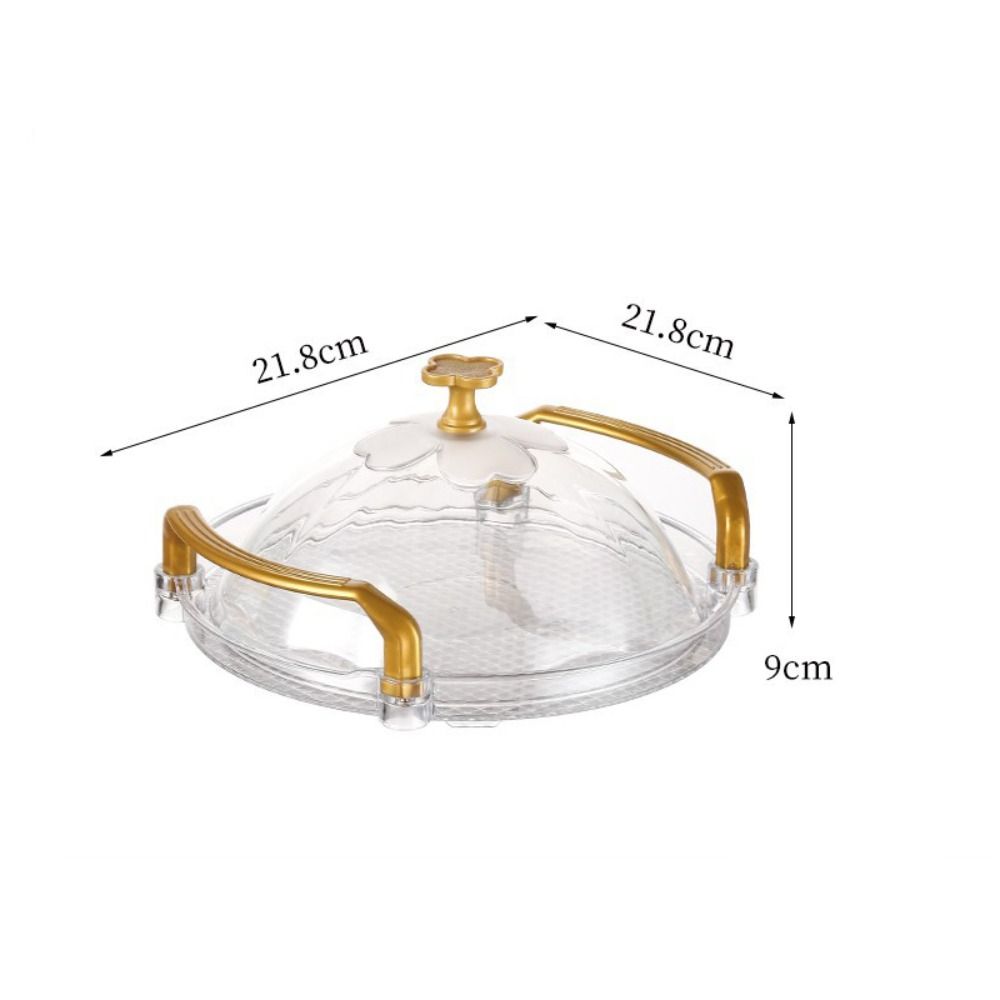 

Plastic Cake Tray Transparent Cake Plate Household Tea Trays Afternoon Tea S