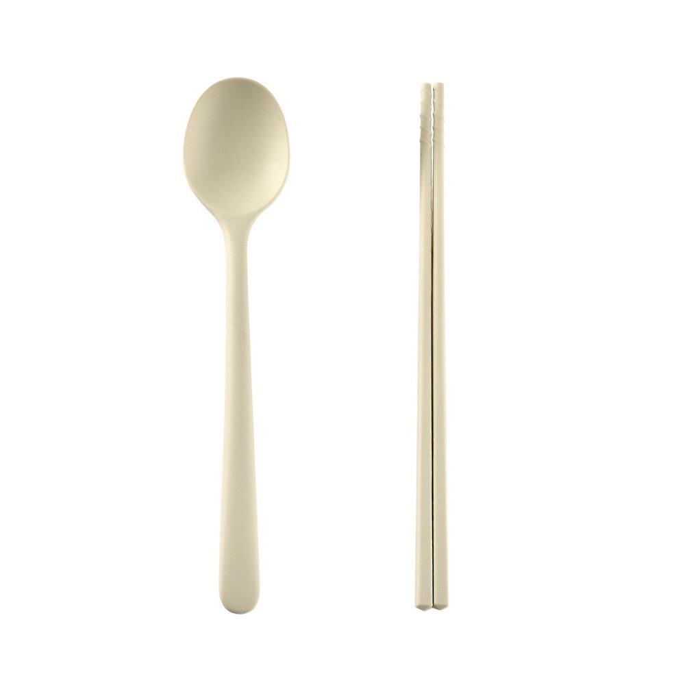 Kids' Portable Non-Slip Colored Silicone Chopsticks & Spoon Set